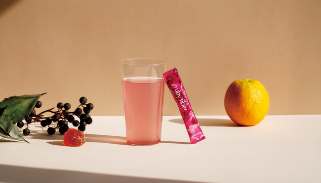 2種類の発酵性食物繊維を組み合わせた有機JAS認証サプリメント「natural ruby fiber」7月22日発売