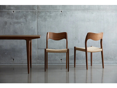 デンマークの老舗家具工房、愛され続ける“J.L. Mollers”(ジェイエルモラー)の椅子。