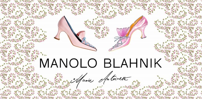 〈マノロ ブラニク〉12月3日(水)より伊勢丹新宿店にてマリー・アントワネットからインスピレーションを受けたカプセルコレクションが一堂に揃うポップアップショップを開催