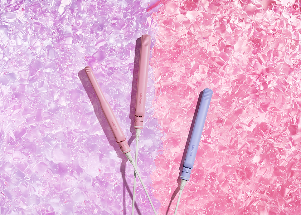 新生活の春髪は、新しい自分に出会える Fresh Upカラーのヘアアイロンで整えて。SALONIA春夏限定カラー 2月19日発売