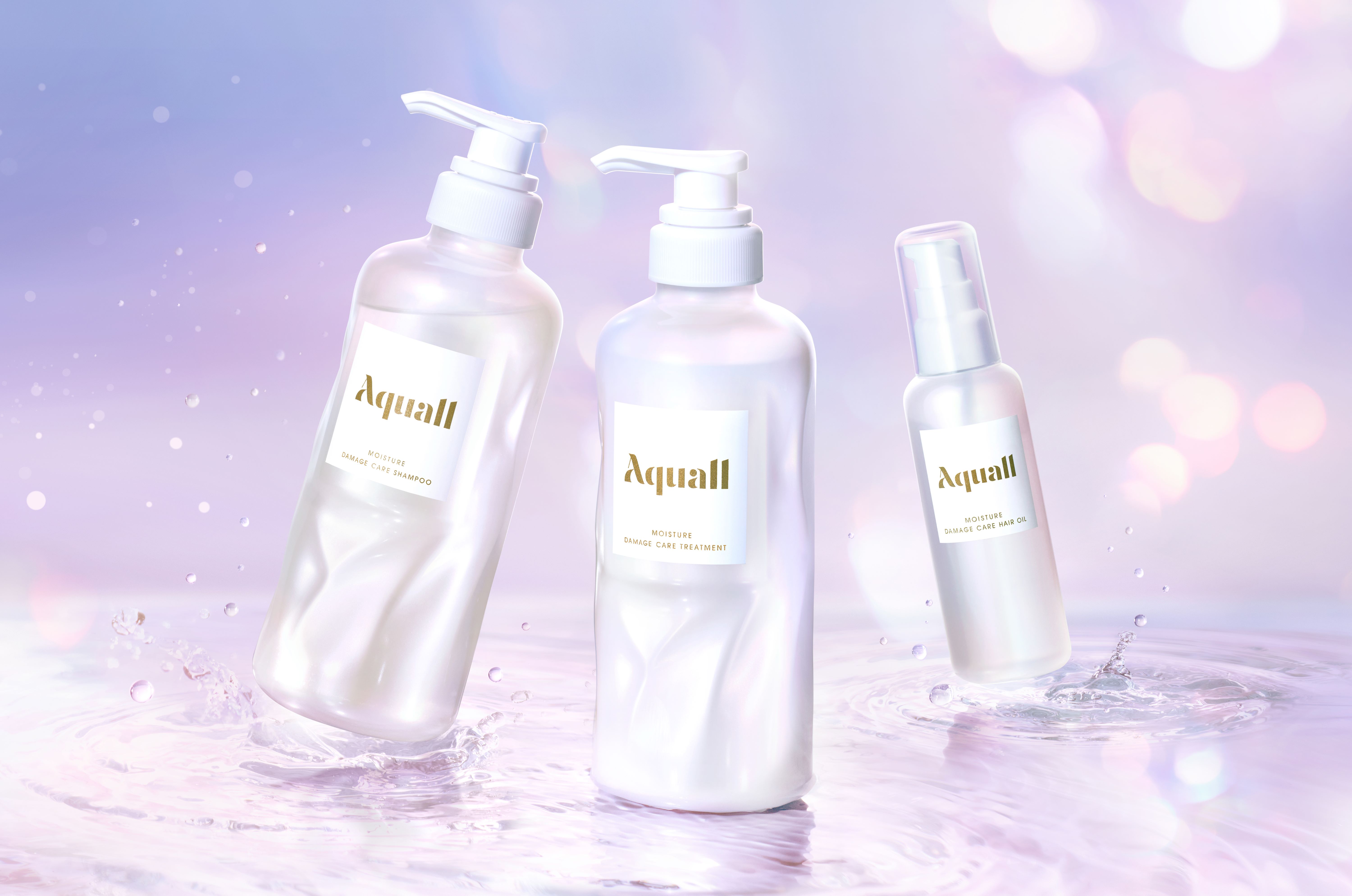 「Aquall（アクオル）」から初の季節限定シリーズ登場！冬のうるおい美溶水シャンプー「クリスタルエディション」11月1日新発売！乾燥・パサつきが気になる季節に、毛先まで、とぅるん髪