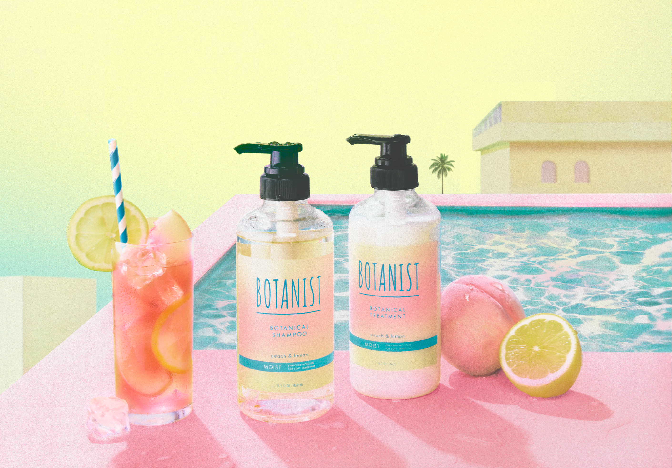BOTANIST 夏限定「アイスピーチレモネードの香り」5月1日新発売！昨年SNSでトレンド入りした“桃まるごと感”をアップデート
