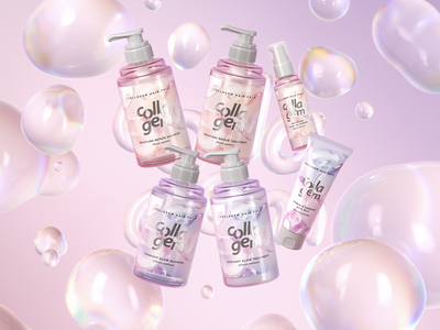 新ヘアケア【collagem(コラジェム)】8月1日新発売 洗浄も保湿も、コラーゲン由来の成分*で、ぷる...