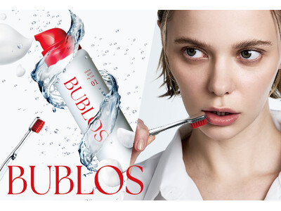 【日本初*エアゾールタイプの炭酸**泡ハミガキ】BUBLOS（バブロス）9月1日発売　炭酸**泡で、シュワッとまる洗い、速攻すっきり　口臭ケア　歯間・キワまで届く***極小泡で、全方位ツルツルの歯へ