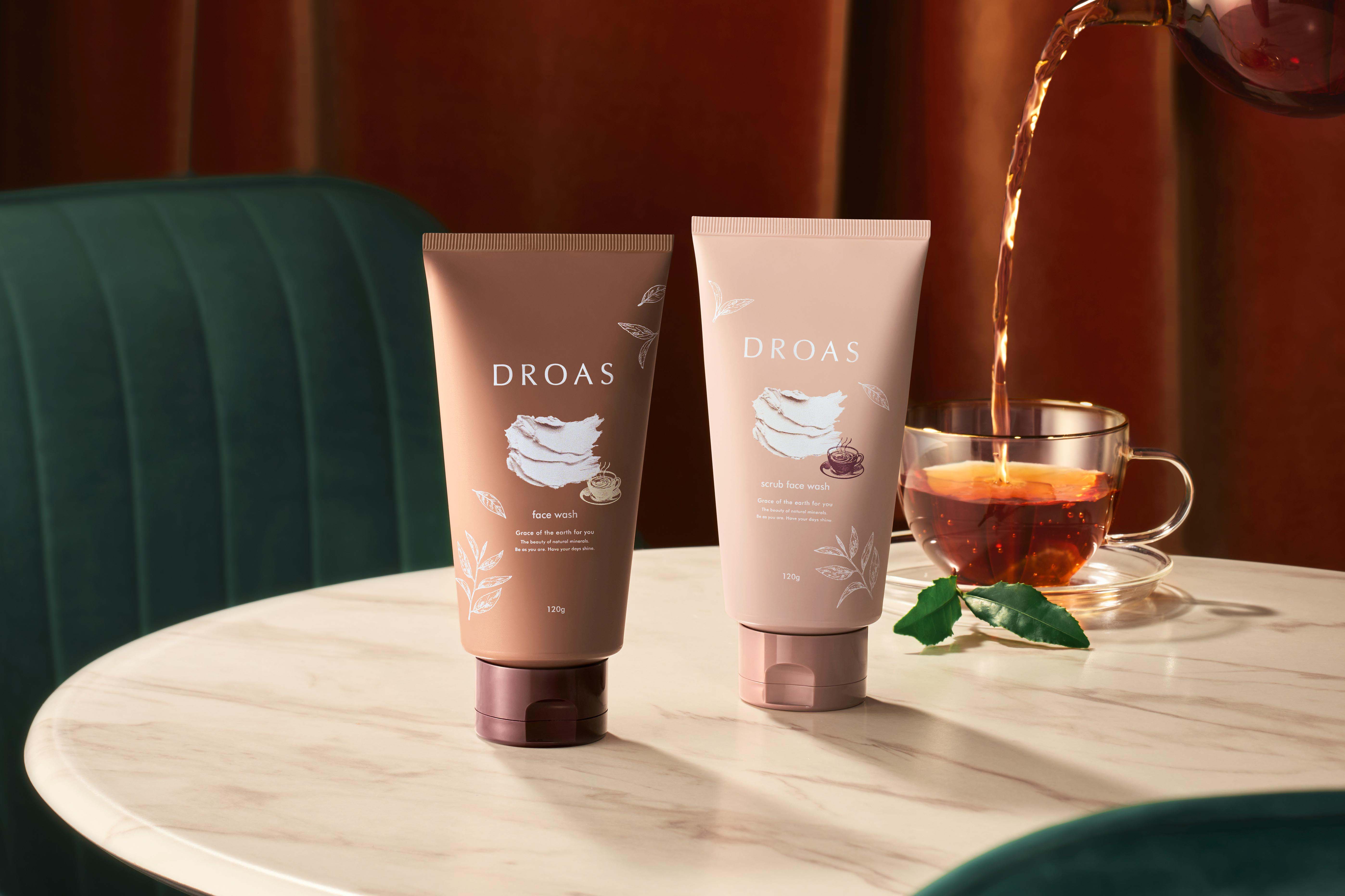 【11月1日は紅茶の日】DROAS洗顔シリーズから「アールグレイの香り」が数量限定発売！冬の乾燥毛穴にモイストナッツバリア成分*＆ペプチド**がアプローチし角栓をリセット***