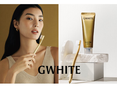 「研磨剤フリーの薬用ホワイトニングハミガキ」GWHITE（ジーホワイト）12月17日新発売！ゴールドマイクロシリカ*配合で、削らず吸着して落とす