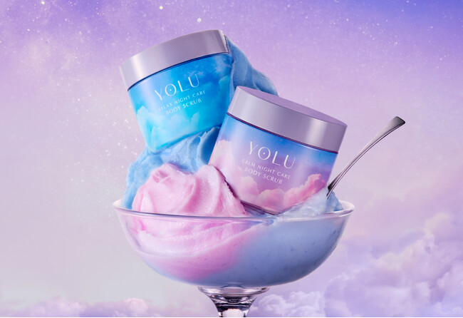 YOLUから新感覚「とろけるジェラートボディスクラブ」が4月1日発売！ソルトスクラブ*1×ペプチド由来成分*2のW角質ケア、全身のざらつき・くすみ*3を速攻オフ、透明感*4あふれる“つるすべ肌”へ
