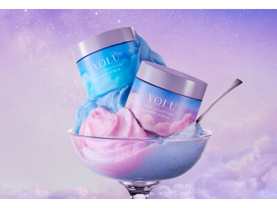 YOLUから新感覚「とろけるジェラートボディスクラブ」が4月1日発売！ソルトスクラブ*1×ペプチド由来成分*2のW角質ケア、全身のざらつき・くすみ*3を速攻オフ、透明感*4あふれる“つるすべ肌”へ