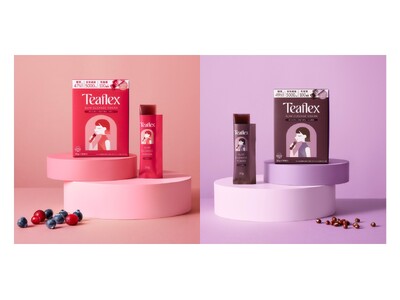 SNSで話題のティーブランド【Teaflex】から糖質49%オフ*1本約40kcalのワンハンドおやつ「次世代クレンズようかん」新発売！食物繊維5,000mg×乳酸菌**100億個配合