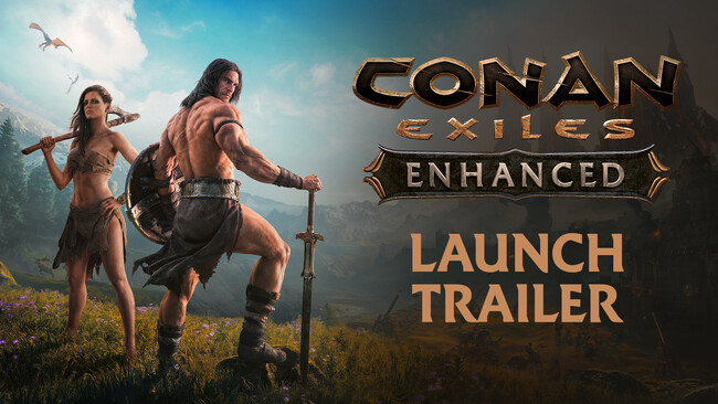 英雄コナンの世界が舞台のオンラインサバイバルゲーム『Conan Exiles Enhanced』 8周年記念の大型無料アップグレード、配信開始！