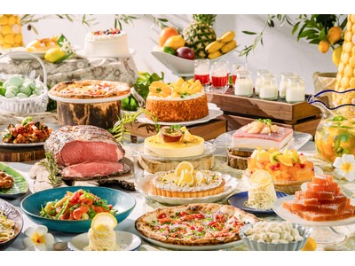 この夏はXEXのランチブッフェを堪能！初登場の搾りたてレモンブラン含む「サマースイーツブッフェ」が202...