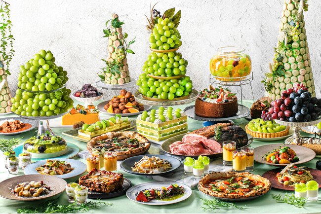 おまとめ専用　フルーツの恵み　ポット3点　希少品　フェーブ　ヴィンテージ XEX Autumn Buffet 2025」― 瑞々しく輝くシャインマスカットの