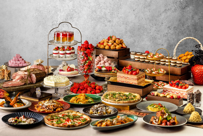 「XEX Winter Buffet 2025」 苺×チョコレートのドルチェと冬の旬食材イタリアン。心ほどける“冬のご褒美”ブッフェ