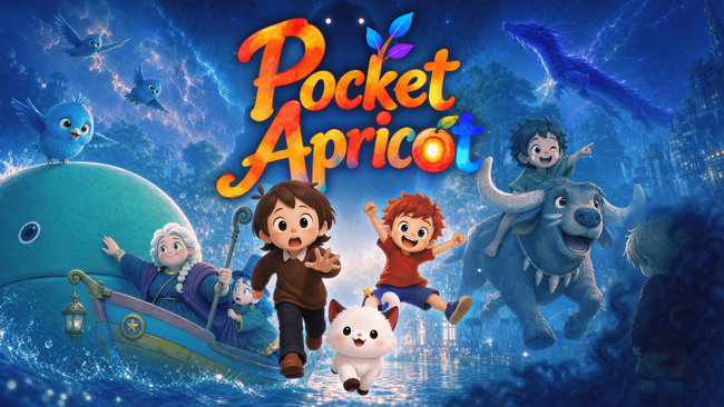 ���E�l�ē̃I���W�i���A�j���wPocket Apricot�x�A�n���E�b�h�Ńt�@�[�X�g���b�N��f��