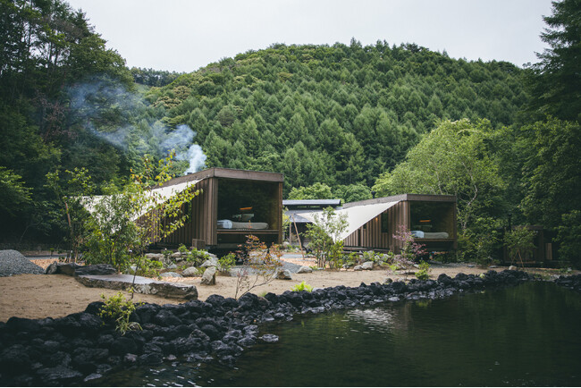 全室にプライベート薪サウナと温泉露天風呂を完備！「Earthboat Ueda Onsen（上田温泉）」7月31日グランドオープン