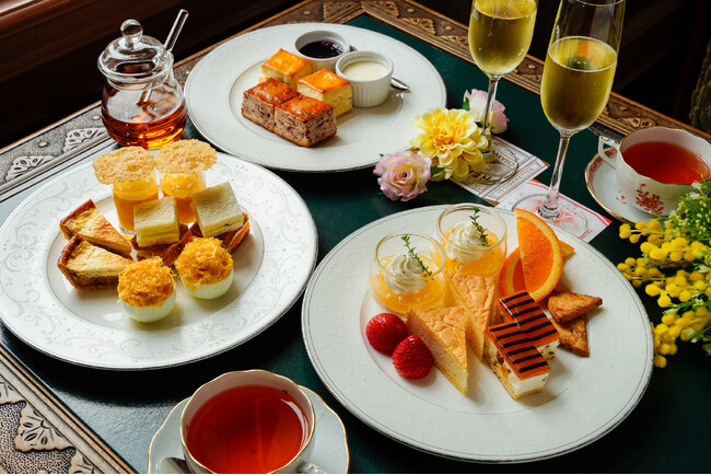 【ホテル長楽館】まろやかなはちみつと、やさしいチーズのマリアージュ。「はちみつチーズアフタヌーンティー」を提供