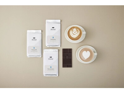 BLUE BOTTLE COFFEE × Minimal 素材の味を愉しむ2種のスペシャルドリンクとシングルオリジンチョコレート3種を発売