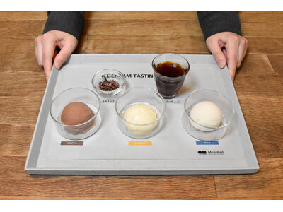 Minimal 富ヶ谷本店に夏季限定メニュー、カカオを多彩に楽しむ「3種のアイス食べ比べセット」が登場。...