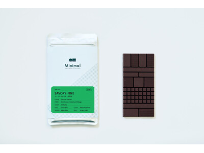 Minimalから新作「細挽き」カカオの板チョコレート第2弾登場。粗挽きとの“食べ比べ”で楽しむクラフトチョコレート体験