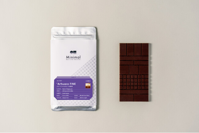 世界的チョコレート品評会アジア大会の受賞チョコレート「'Arhuaco FINE（アルアコ ファイン）」がMinimal富ヶ谷本店限定で発売