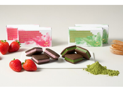 Minimalの人気ギフト「チョコレートサンドクッキー」に冬季限定の苺＆抹茶フレーバーが登場！個包装で、お配り用の冬の贈りものにも最適。