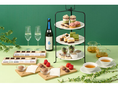 Minimalより、新緑の季節を彩る「和×チョコレート」アフタヌーンティーが登場。自分好みに仕立てる手包...