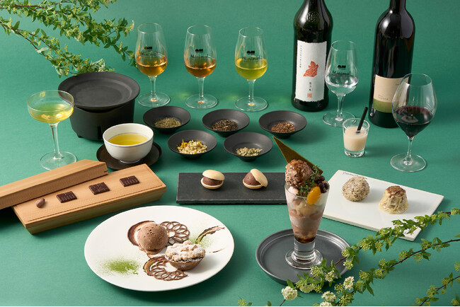 新緑の季節に、“和”を味わうここだけの贅沢なカカオ体験を。Minimal麻布台ヒルズに、日本の美意識が息づく和のチョコレートコース登場。