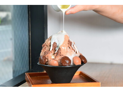 Minimalより、アイス1玉入りの、チョコレート尽くしのかき氷6月1日登場！5つのパーツでとことんカカオの奥深さを楽しむ「チョコレートかき氷」