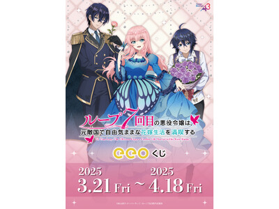 TVアニメ『ルプなな』のオンラインくじ「eeoくじ」第2弾が発売