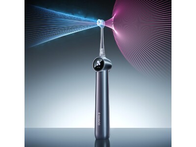 RANVOO AirJet Ⅱ 電動歯ブラシ グレー RANVOOバブル電動歯ブラシ」さらに進化！歯茎を傷つけず、清浄力を2.4
