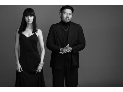 稲垣啓太×新井貴子 ファッションで初共演。最新ヴィジュアルとスペシャルムービーを公開。ブラック×ジュエリーのリンクコーデで“現代的なエレガンス”を描く。メイキング＆特別インタビューも同時解禁