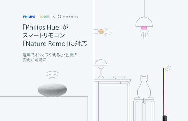 Philips Hue、スマートリモコン「Nature Remo」との対応開始