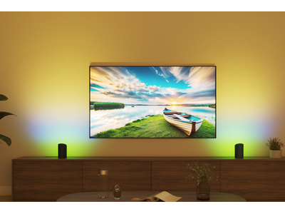 Philips Hue 新商品、明るさと広角照射を兼ね備えた間接照明「Philips Hue Play ...