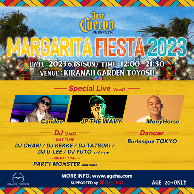 Jose Cuervo Presents MARGARITA FIESTA 2023のメイン画像