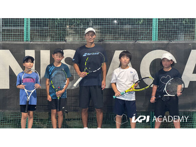 【KPI ACADEMY】望月滉太郎プロによるジュニアテニスイベント「サーブ＆リターン練習」 KPIPA...