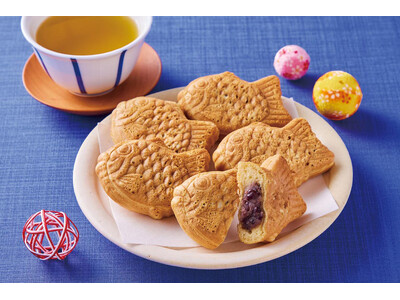 国産小麦のもっちり皮に、あずきをたっぷり！国産素材にこだわった「自然派Styleミニたい焼き」新登場