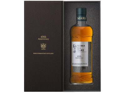 マルス駒ヶ岳蒸溜所 竣工40周年記念「シングルモルト駒ヶ岳40th Anniversary Special Edition」12月上旬より発売