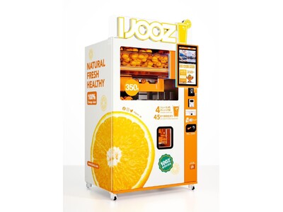 JR東日本根岸線 本郷台駅前で350円搾りたてオレンジジュース自販機IJOOZが初設置！