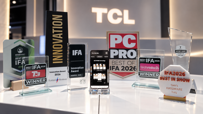 TCL�AIFA 2026��30�ȏ�̍��ۓI�ȏ܂���܁B������uSQD-Mini LED�v�Z�p�����E�ō��]��