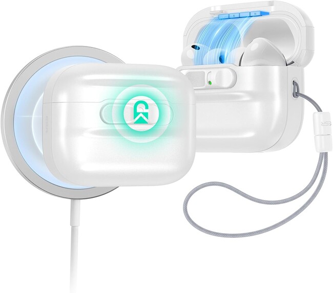 ESR�bAirPods Pro 3���f�����X�^�C���b�V���Ɏ��IMagSafe�Ή��}�O�l�b�g�J�o�[�P�[�X�A�D�]�������I