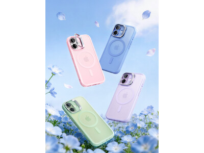 ESR｜春の鮮やかに飾る！自然をイメージしたiPhone 17カラフルケースが好評発売中
