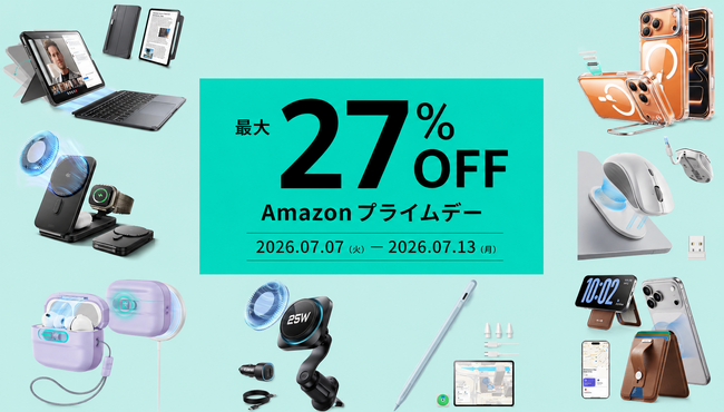 Amazon�v���C���f�[�ōő�27���I�t�IESR�̍ŐVQi2.2�[�d�큕iPhone 17�A�N�Z�T���[����������