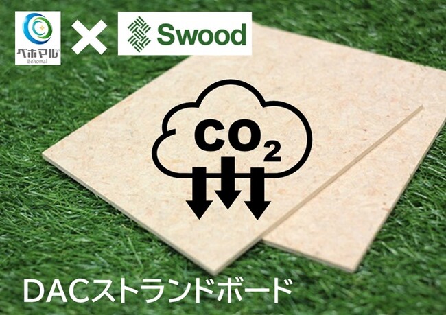 CO2を吸収する国産建材『DACストランドボード』を商品化