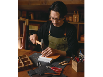 本格的な革小物づくりを自宅で楽しめる新シリーズが登場！『大人のレザークラフト』2025年12月24日 (水) 創刊！