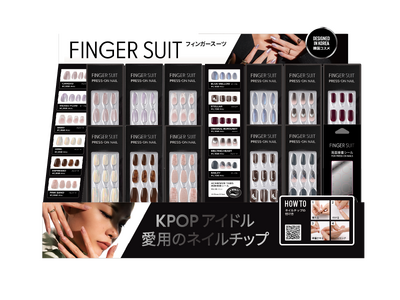 KPOPアイドル愛用の韓国発ネイルチップブランド「FINGER SUIT