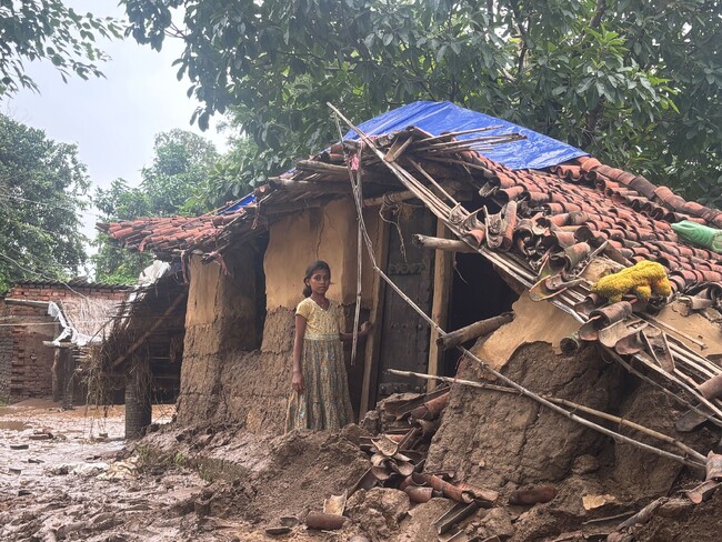 「次の洪水で、また家を失わせない」ーーNPO法人結び手、インド・ビハール州の洪水被災地域で家屋補強支援を開始