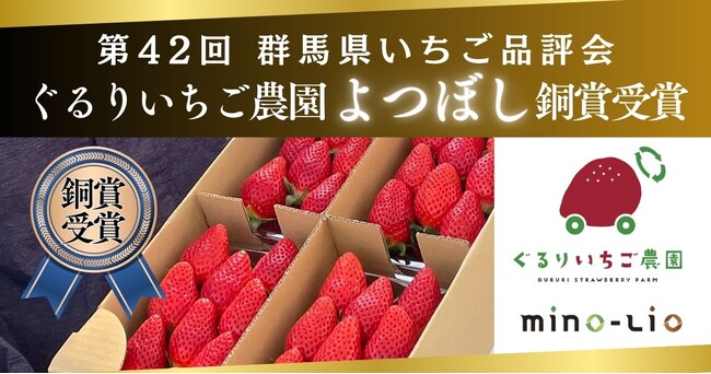 mino-lioの「よつぼし」が銅賞を受賞