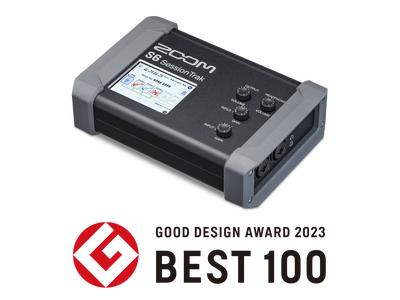 最大６人の遠隔セッションが行える『S6 SessionTrak』が、グッドデザイン・ベスト100を受賞