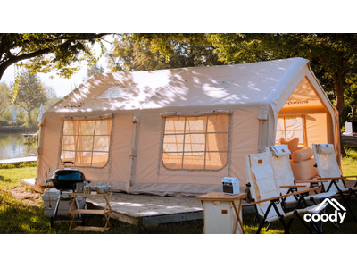 【出展情報】coodyグランピングエアテントが金沢「Chelsea Open air Market Vo...