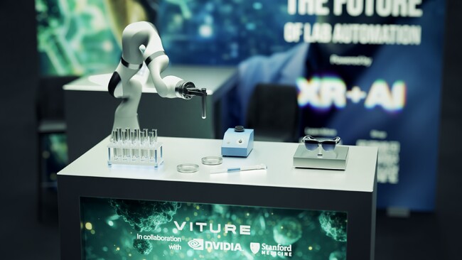 XR�{AI��������ς���BVITURE��NVIDIA GTC 2026��LabOS�EImmersive 3D��2��f���𐢊E�����J